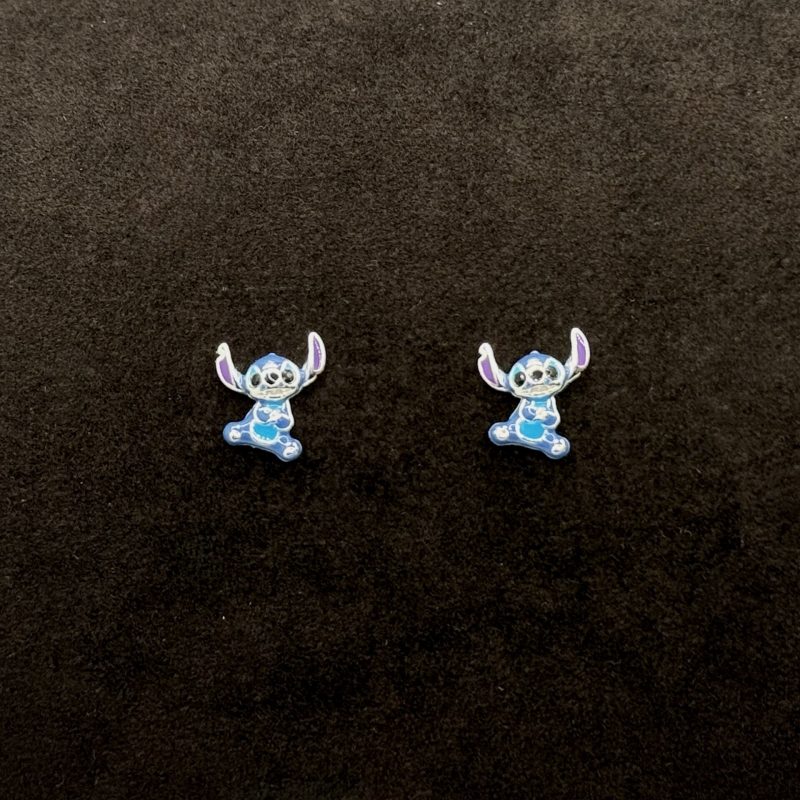 Orecchini Disney Stitch Argento Sterling Smaltato