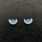 Orecchini Disney Stitch Argento Sterling Smaltato