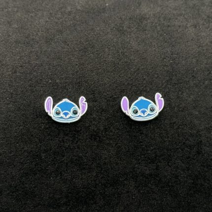 Orecchini Disney Stitch Argento Sterling Smaltato