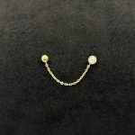 Orecchino Stroili Pendente Oro Giallo 9 kt Swarovski