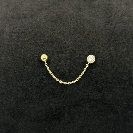 Orecchino Stroili Pendente Oro Giallo 9 kt Swarovski