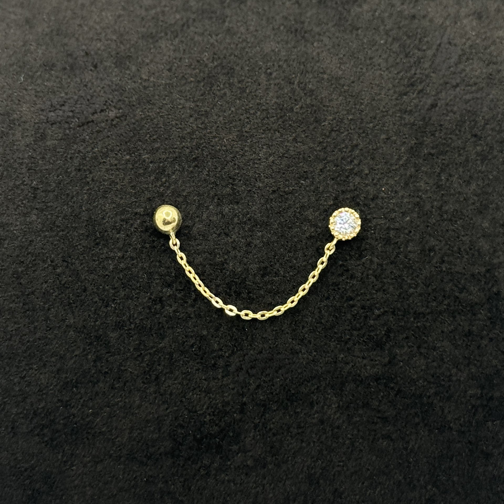 IMG_3114 (1) Orecchino Stroili Pendente Oro Giallo 9 kt Swarovski