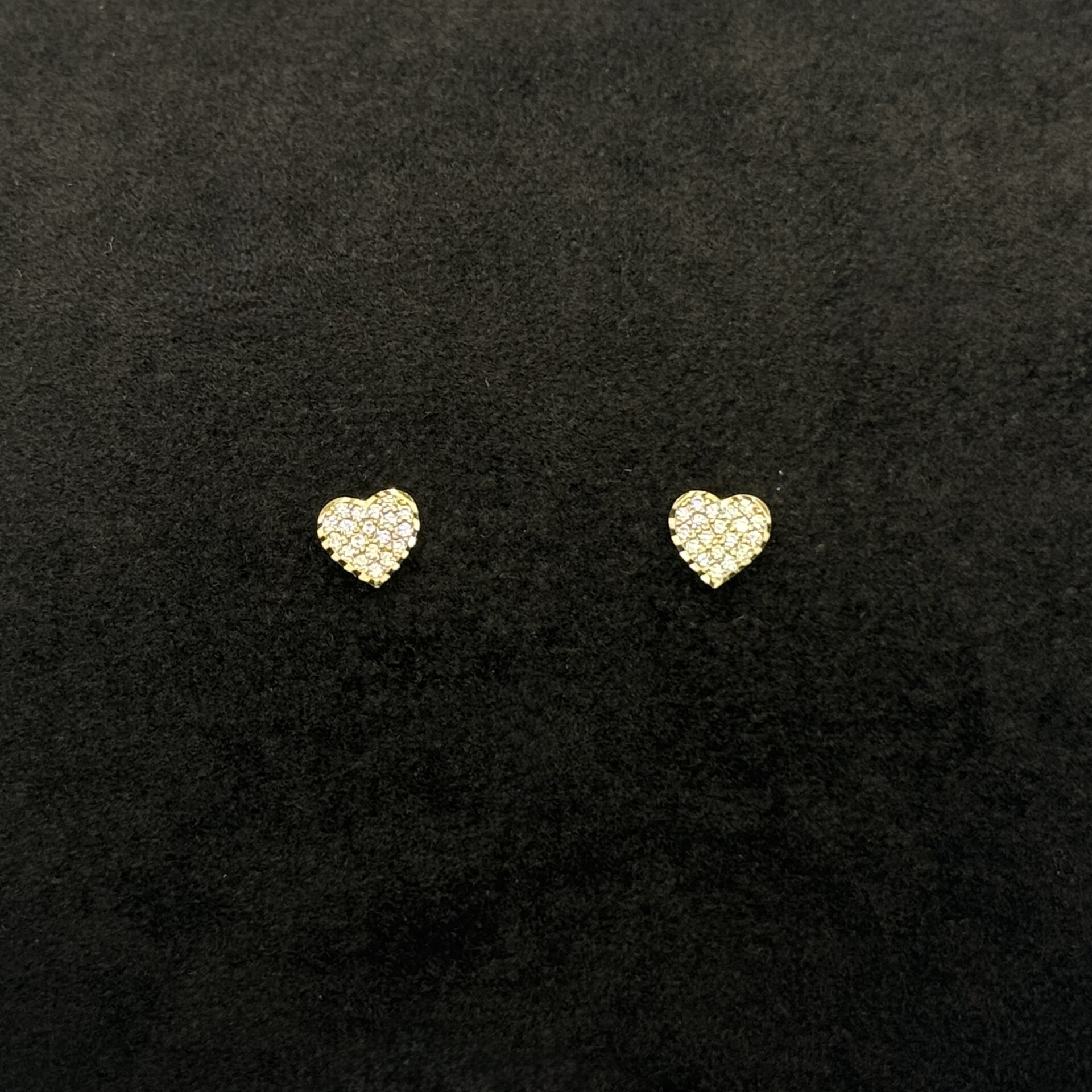 IMG_3115 (1) Orecchini Stroili Cuore Oro Giallo 9 kt Swarovski