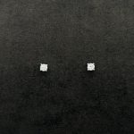 Orecchini Stroili Punto Luce Oro Bianco 9 kt Swarovski