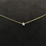 Collana Stroili Stella Oro Giallo 9 kt Swarovski