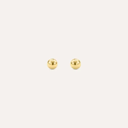 Stroili 9kt Yellow Gold Ball Earrings