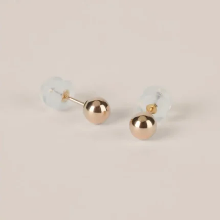 Stroili 9kt Yellow Gold Ball Earrings