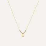 Collana Stroili Stella Oro Bianco e Giallo 9 kt