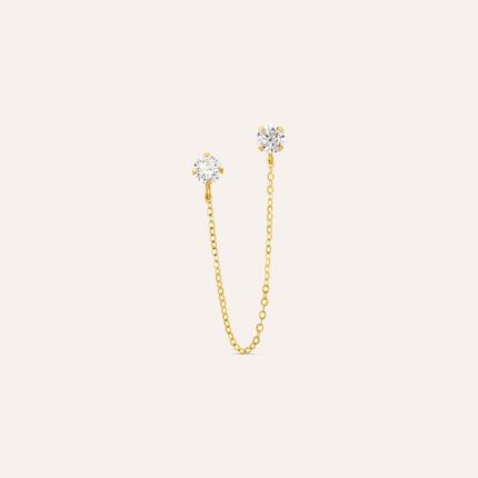 Orecchino Stroili Pendente Oro Giallo 9 kt Swarovski
