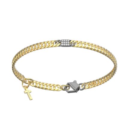 Bracciale Richmond in Titanio e Diamanti di laboratorio