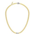 Collana Richmond in Titanio e Diamanti di laboratorio