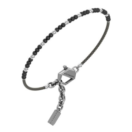 Bracciale Richmond in Titanio e Onice