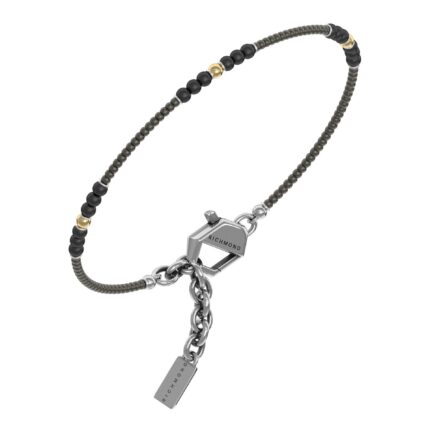 Bracciale Richmond in Titanio e Pietre Onice, Ematite