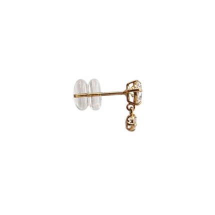 Stroili 9kt Yellow Gold and Swarovski Earrings