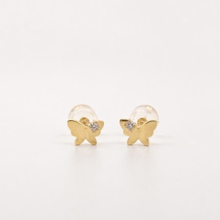 Orecchini Stroili Farfalla Oro 9 kt e Swarovski