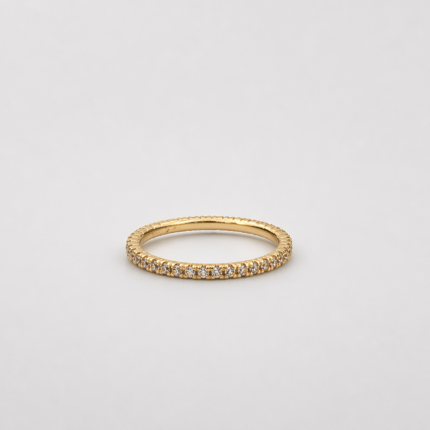 Anello Stroili Veretta Oro 9 kt e Swarovski