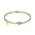Bracciale Richmond in Titanio e Diamanti di laboratorio