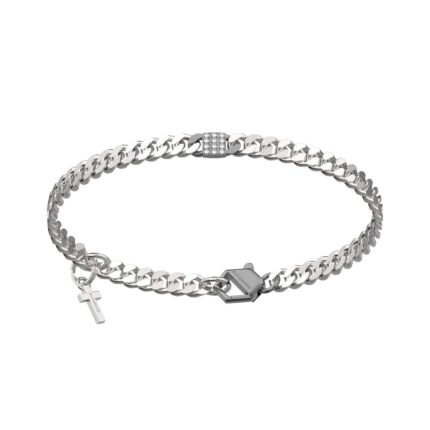 Bracciale Richmond in Titanio e Diamanti di laboratorio