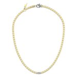 Collana Richmond in Titanio e Diamanti di laboratorio