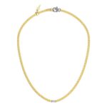 Collana Richmond in Titanio e Diamanti di laboratorio