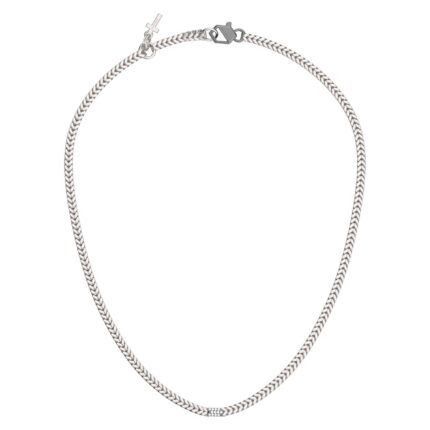 Collana Richmond in Titanio e Diamanti di laboratorio