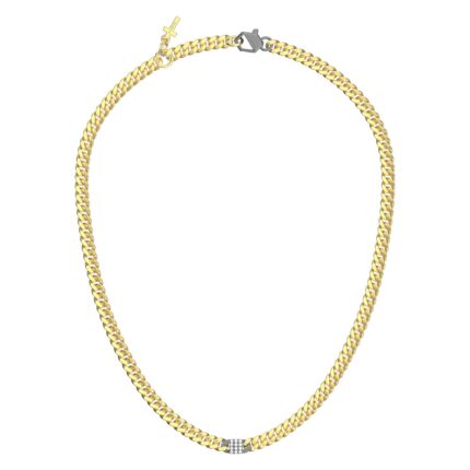 Collana Richmond in Titanio e Diamanti di laboratorio