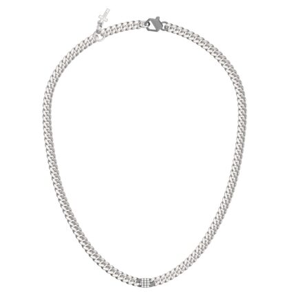 Collana Richmond in Titanio e Diamanti di laboratorio