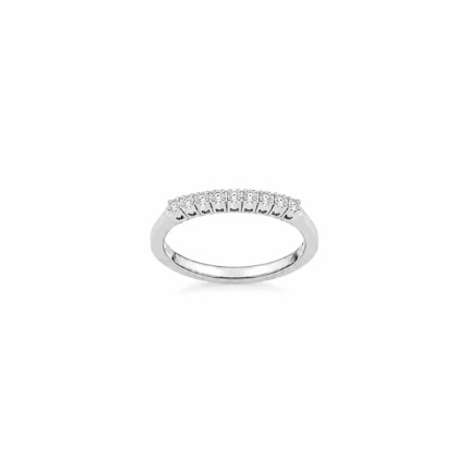 Veretta Fegadoli Oro Bianco 18 kt e Diamanti