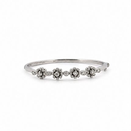Bracciale Damiani in Oro bianco 18 kt e Diamanti