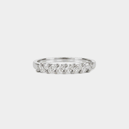 Veretta Comete in Oro Bianco 18 kt e Diamanti