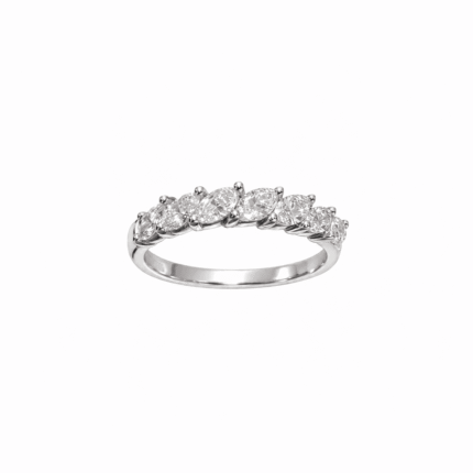 Veretta Comete in Oro Bianco 18 kt e Diamanti