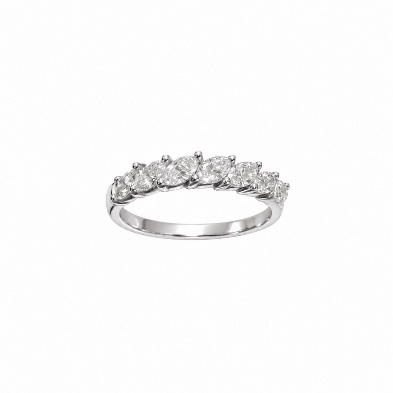 Veretta Comete in Oro Bianco 18 kt e Diamanti